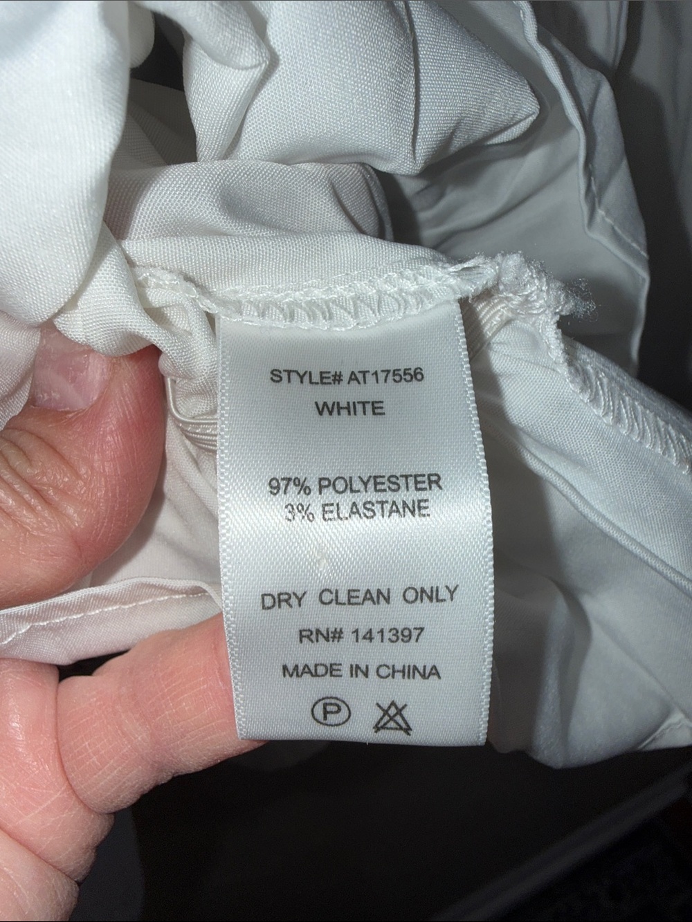 ASTR The Label White Square Neck‎ Puff Sleeve Peplum Blouse Coquette Cottagecore - Picture 9 of 9